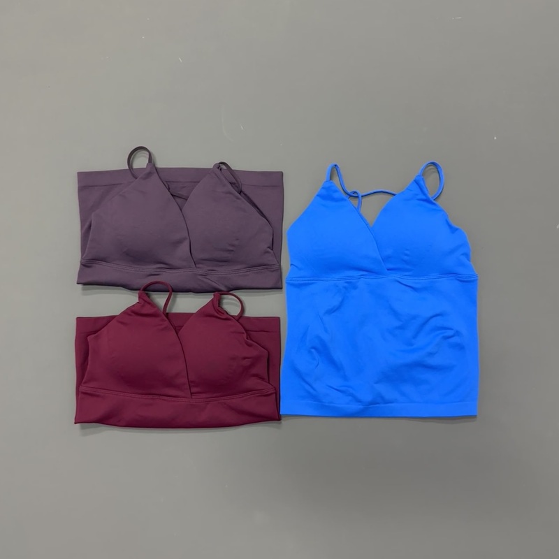 Suspender Tank Top - Спортивный топ-бра для женщин: облегающий, корректирующий