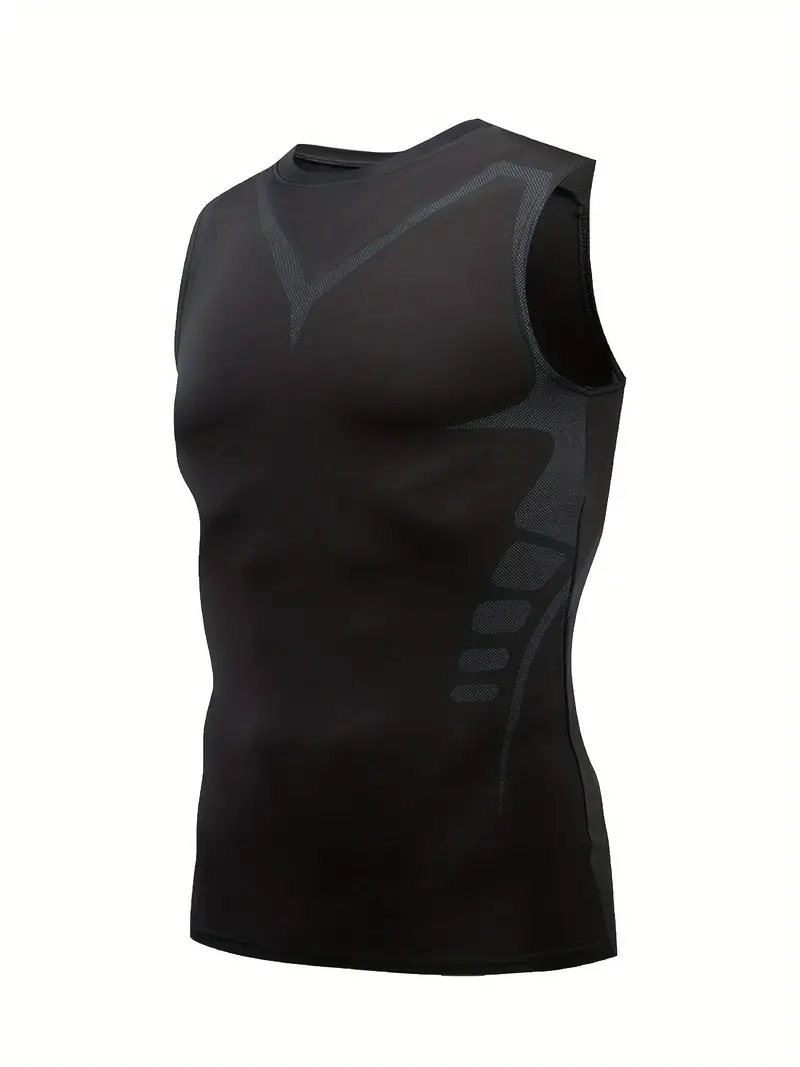 Мужской плотный жилет, компрес – обзор и цена T Shirt Tight Fit
