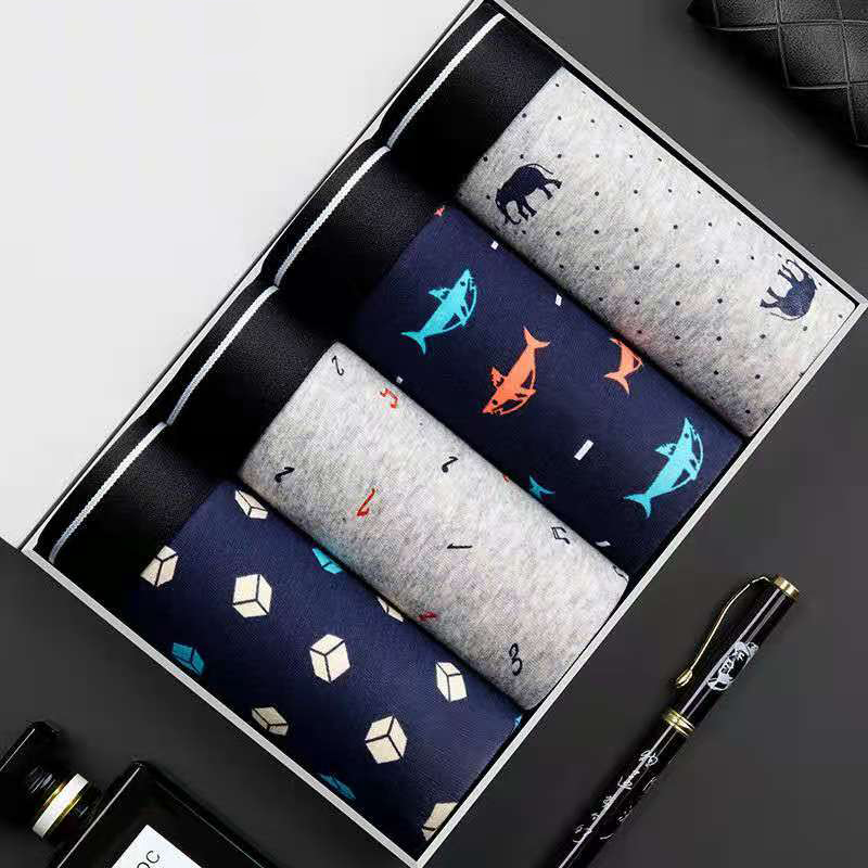 4 шт./лот, шорты-боксеры, мужс – обзор и цена Multi Pack Underwear